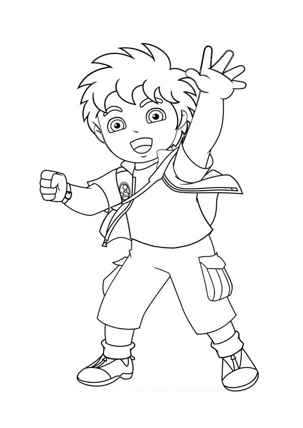 110 Free Printable Diego Coloring Pages for Kids 78