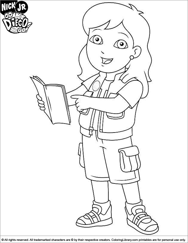 110 Free Printable Diego Coloring Pages for Kids 8