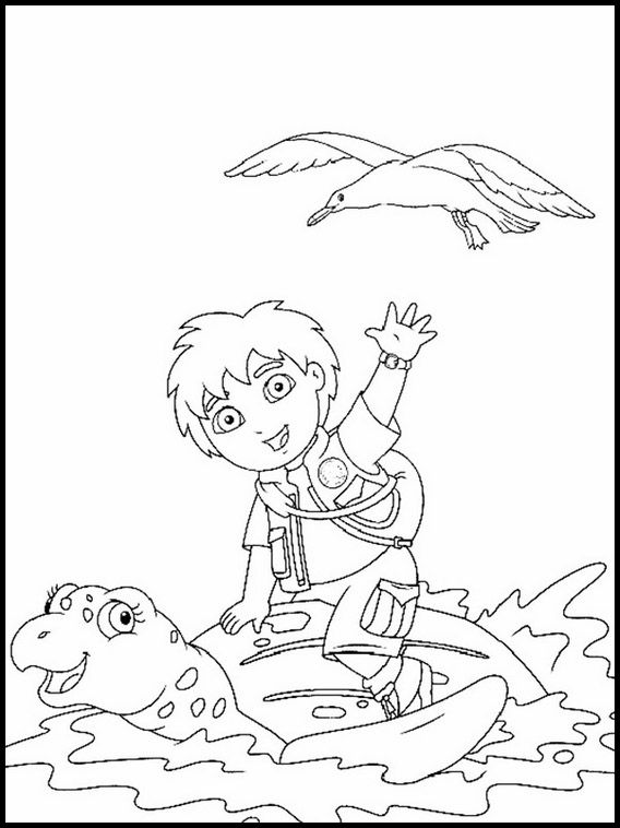 110 Free Printable Diego Coloring Pages for Kids 80