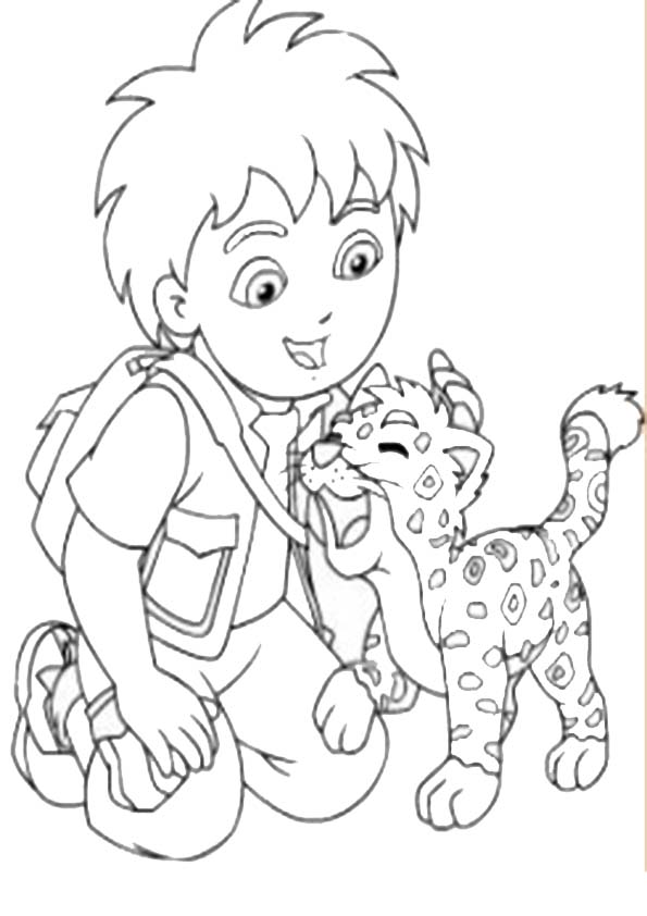 110 Free Printable Diego Coloring Pages for Kids 83