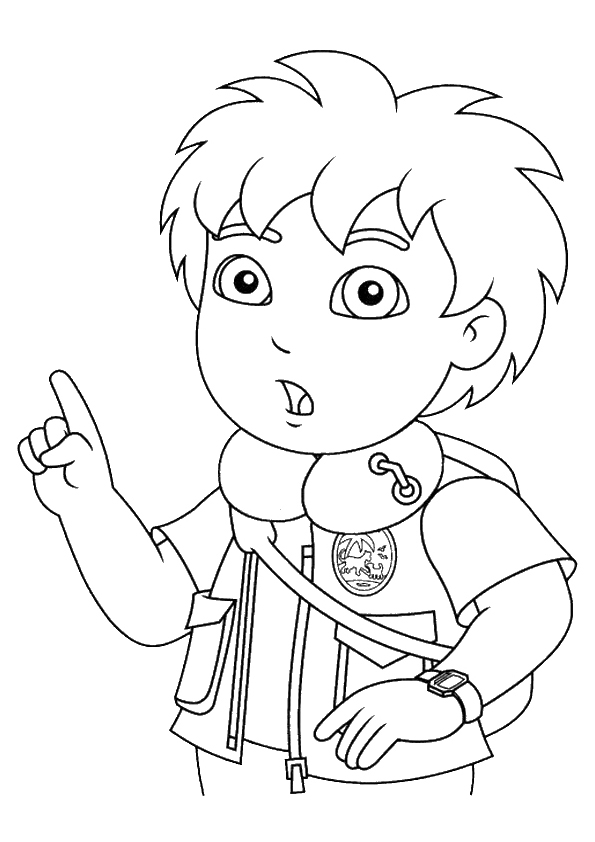 110 Free Printable Diego Coloring Pages for Kids 84