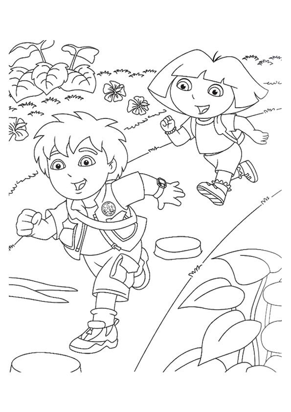 110 Free Printable Diego Coloring Pages for Kids 91