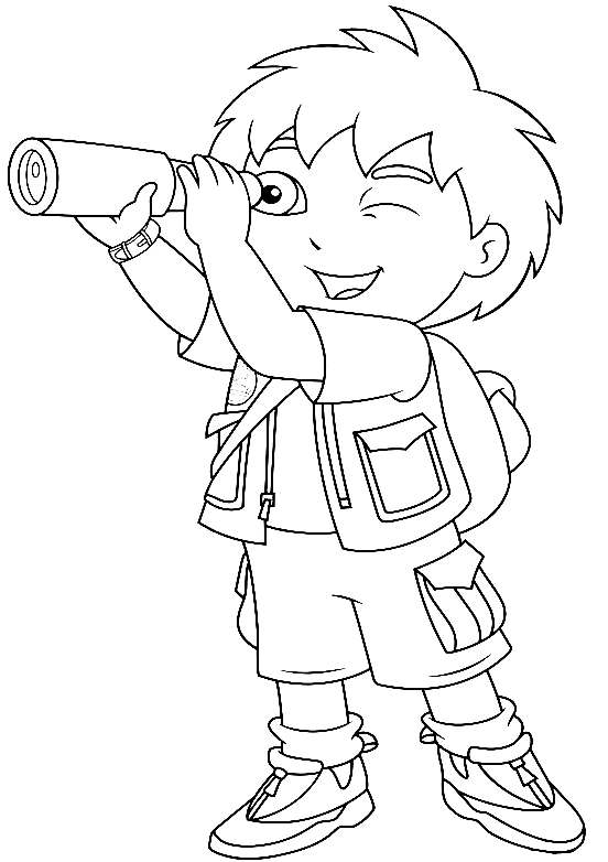 110 Free Printable Diego Coloring Pages for Kids 92