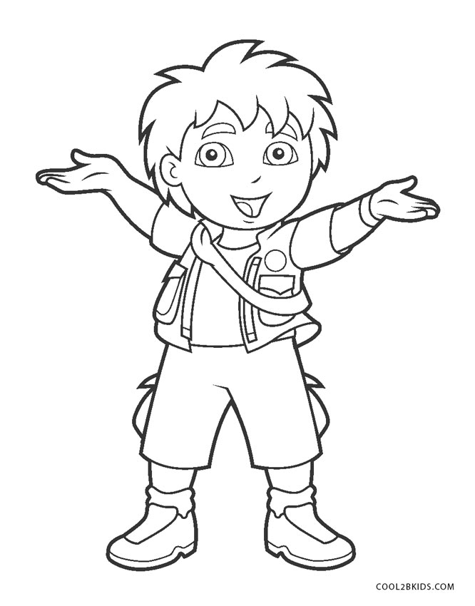 110 Free Printable Diego Coloring Pages for Kids 97