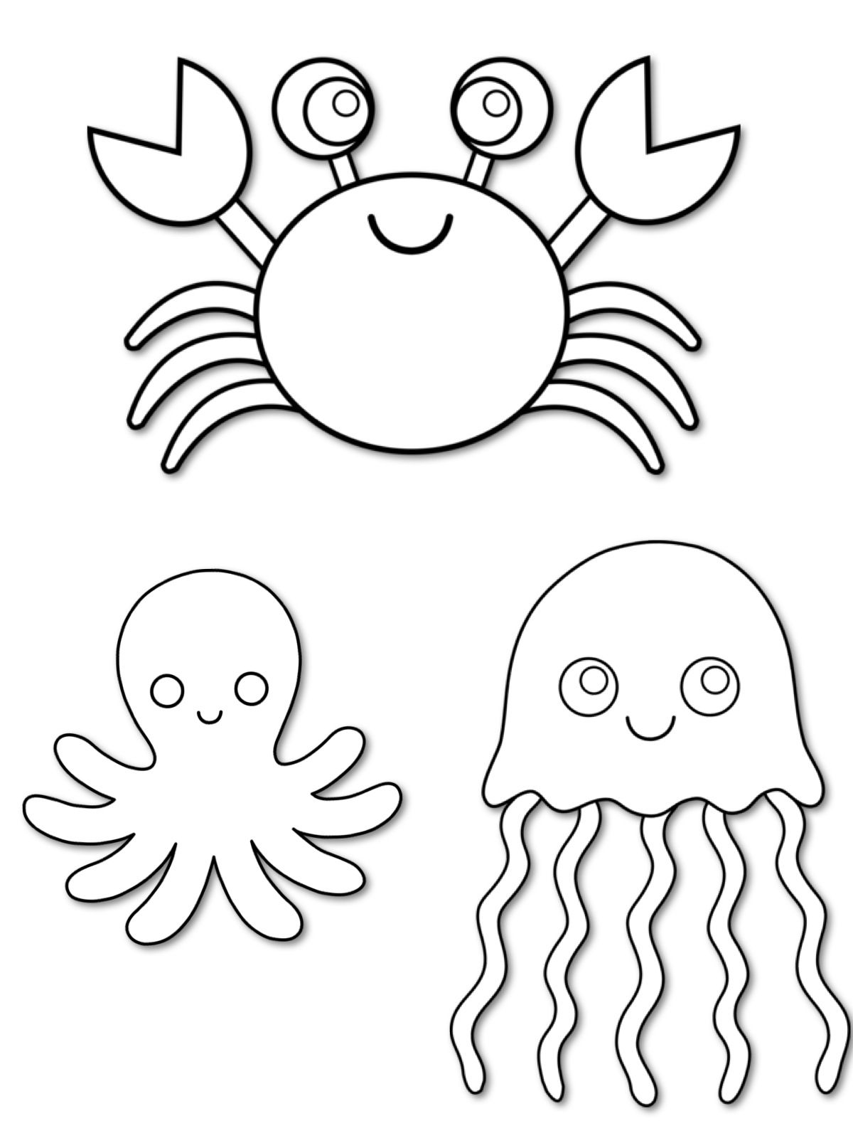 110 Ocean Coloring Pages for Kids Printable 56