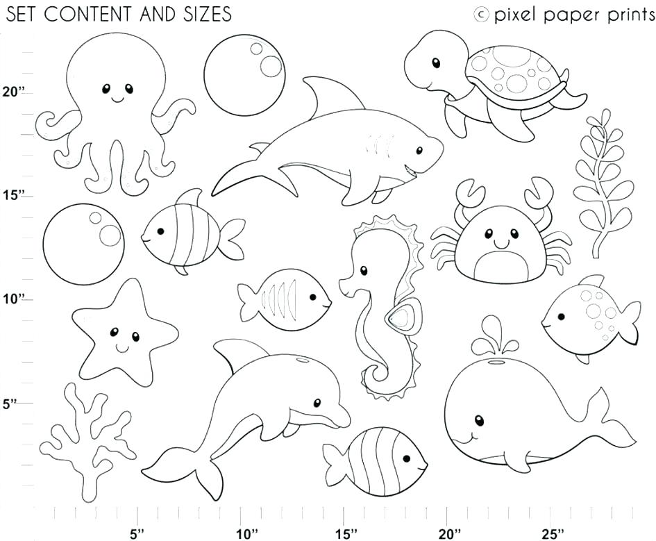 110 Ocean Coloring Pages for Kids Printable 84