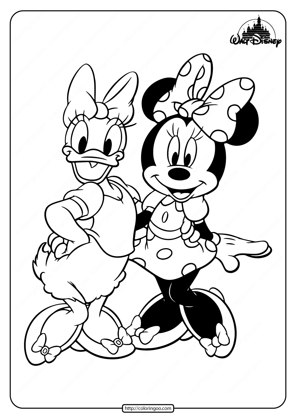 115 Disney Coloring Pages Printable 107