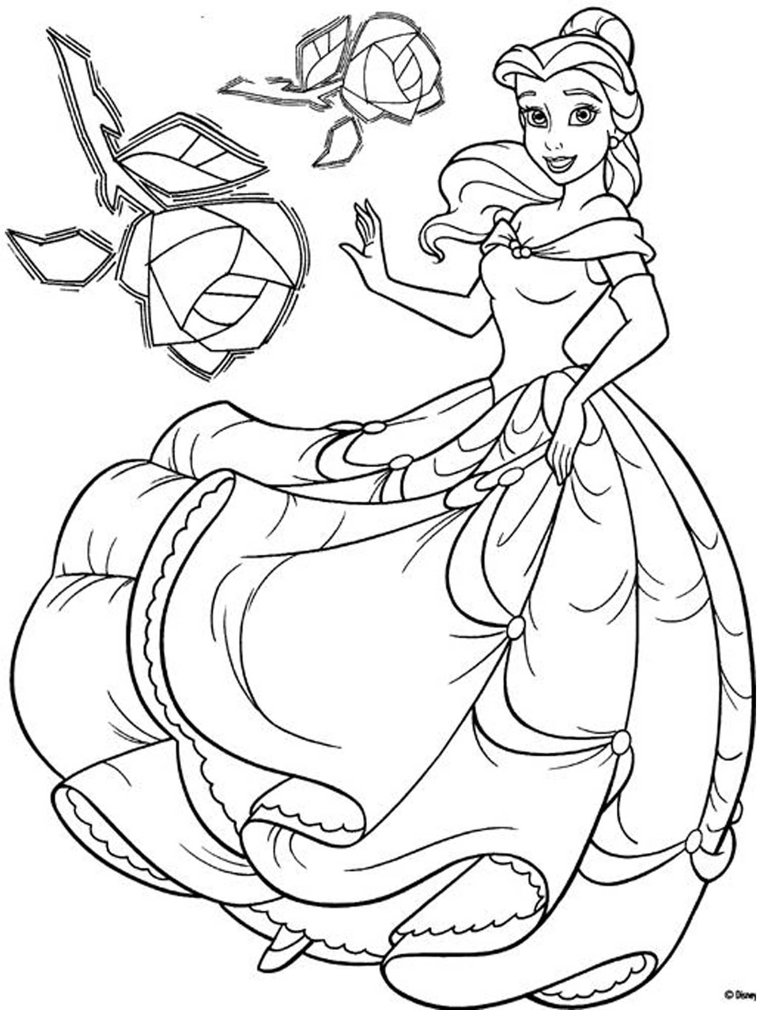 115 Disney Coloring Pages Printable 15