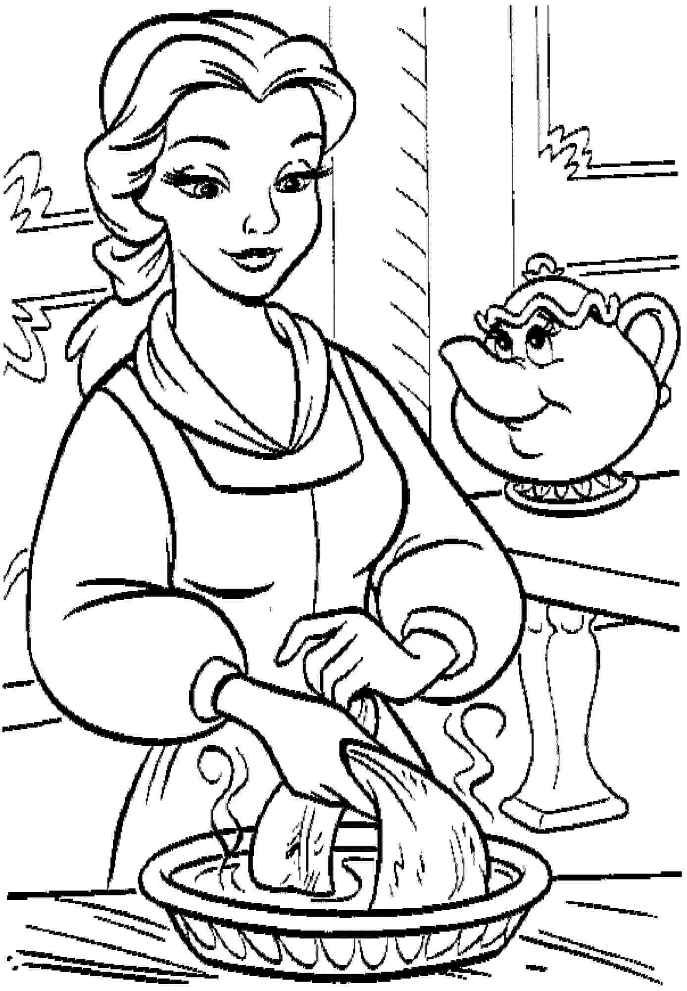 115 Disney Coloring Pages Printable 25