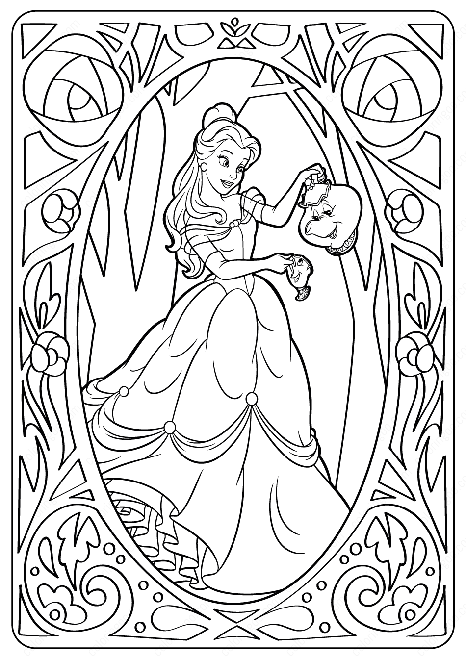 115 Disney Coloring Pages Printable 37