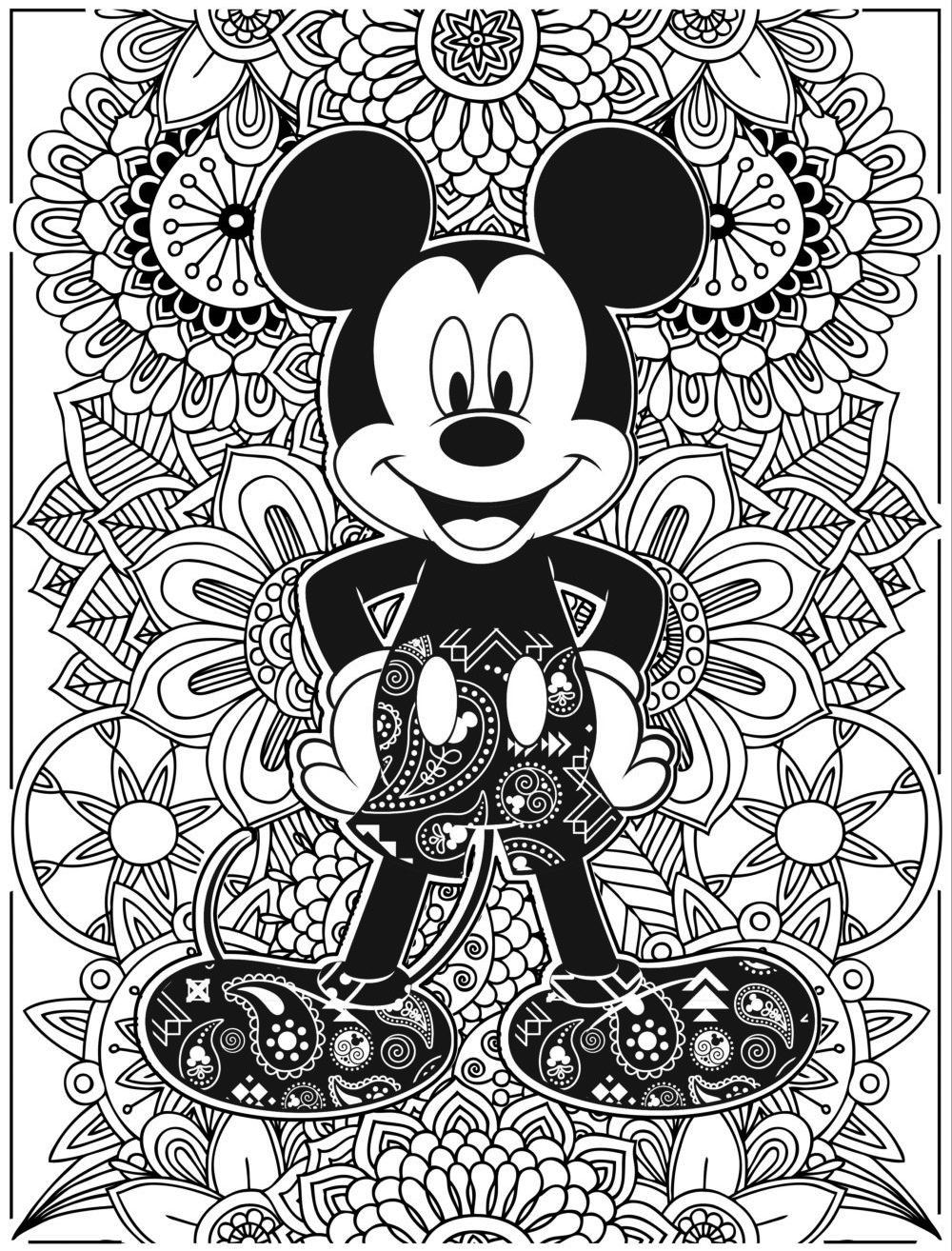 115 Disney Coloring Pages Printable 50