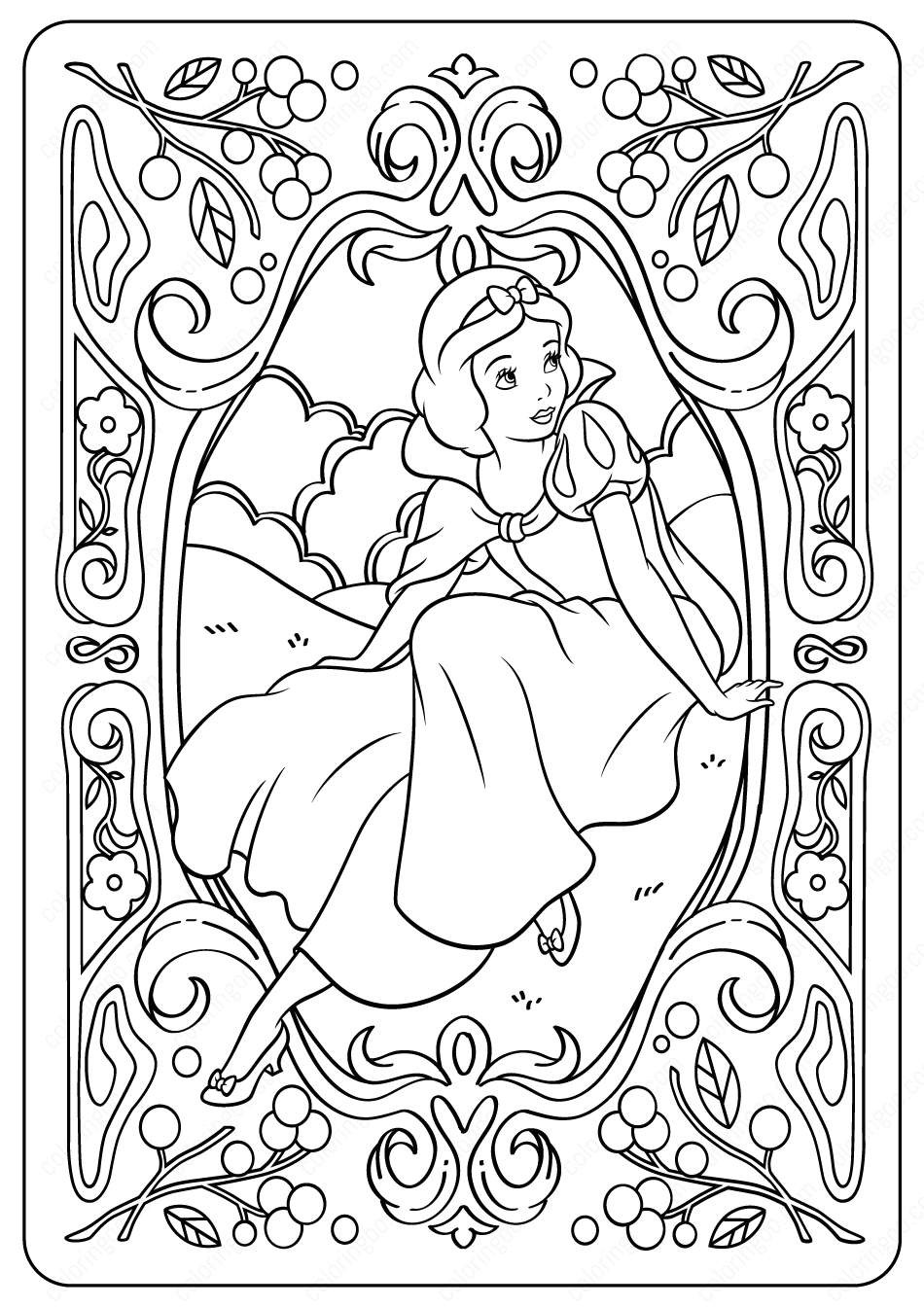 115 Disney Coloring Pages Printable 51