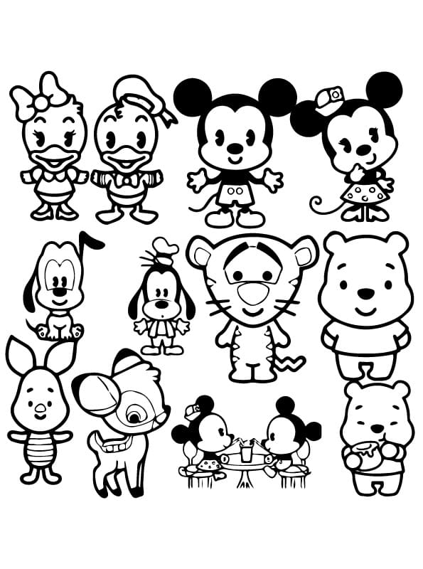 115 Disney Coloring Pages Printable 73