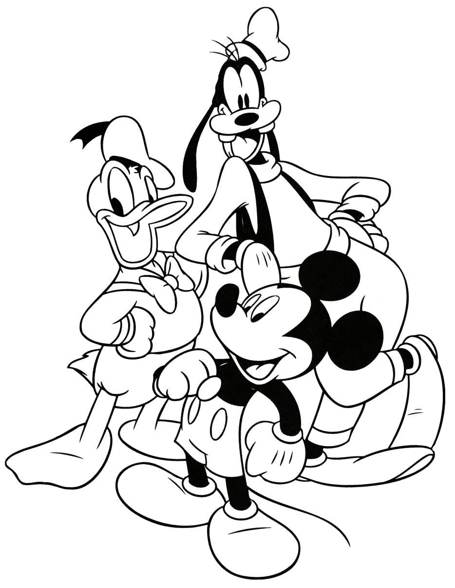 115 Disney Coloring Pages Printable 9