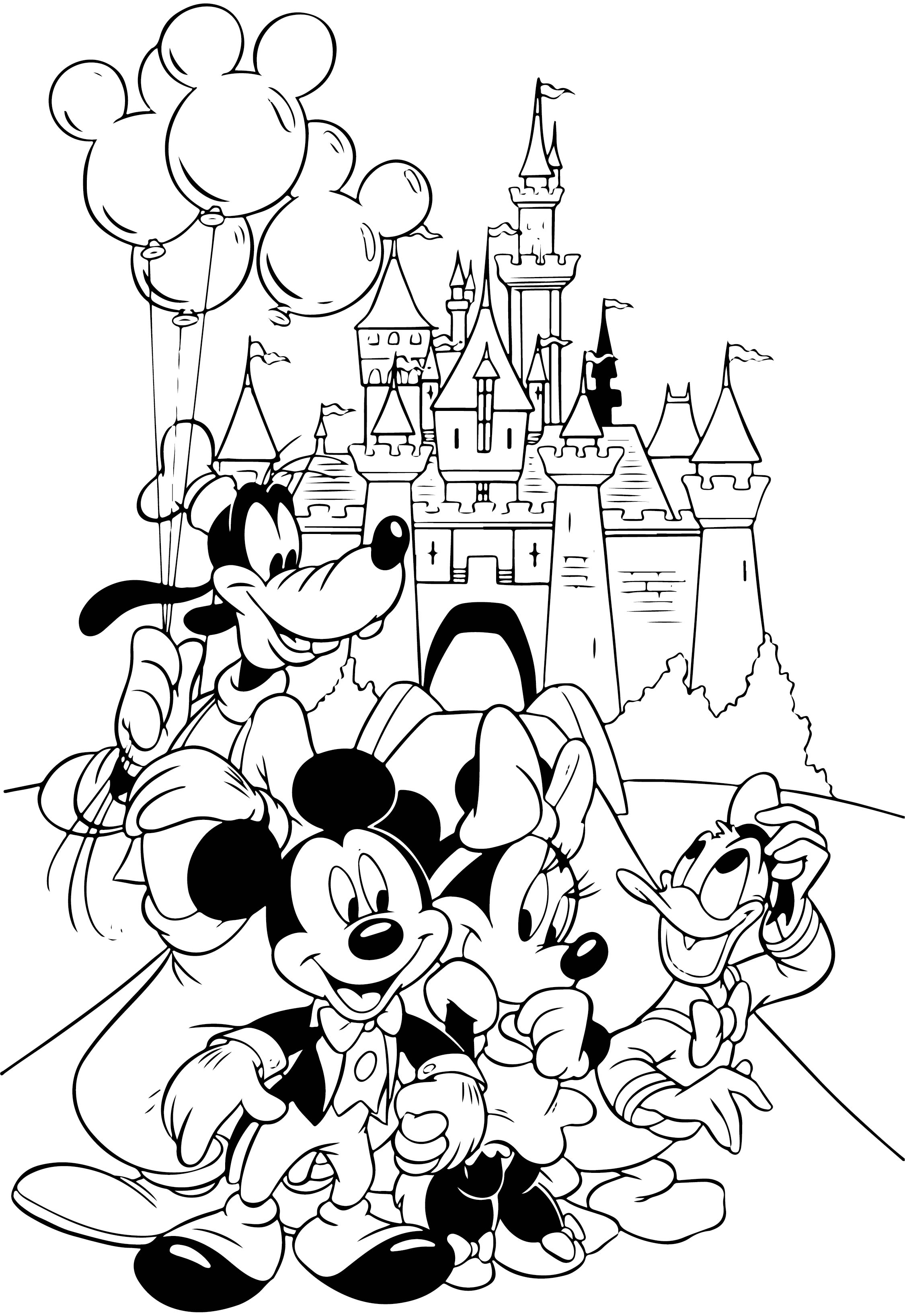 115 Disney Coloring Pages Printable 90