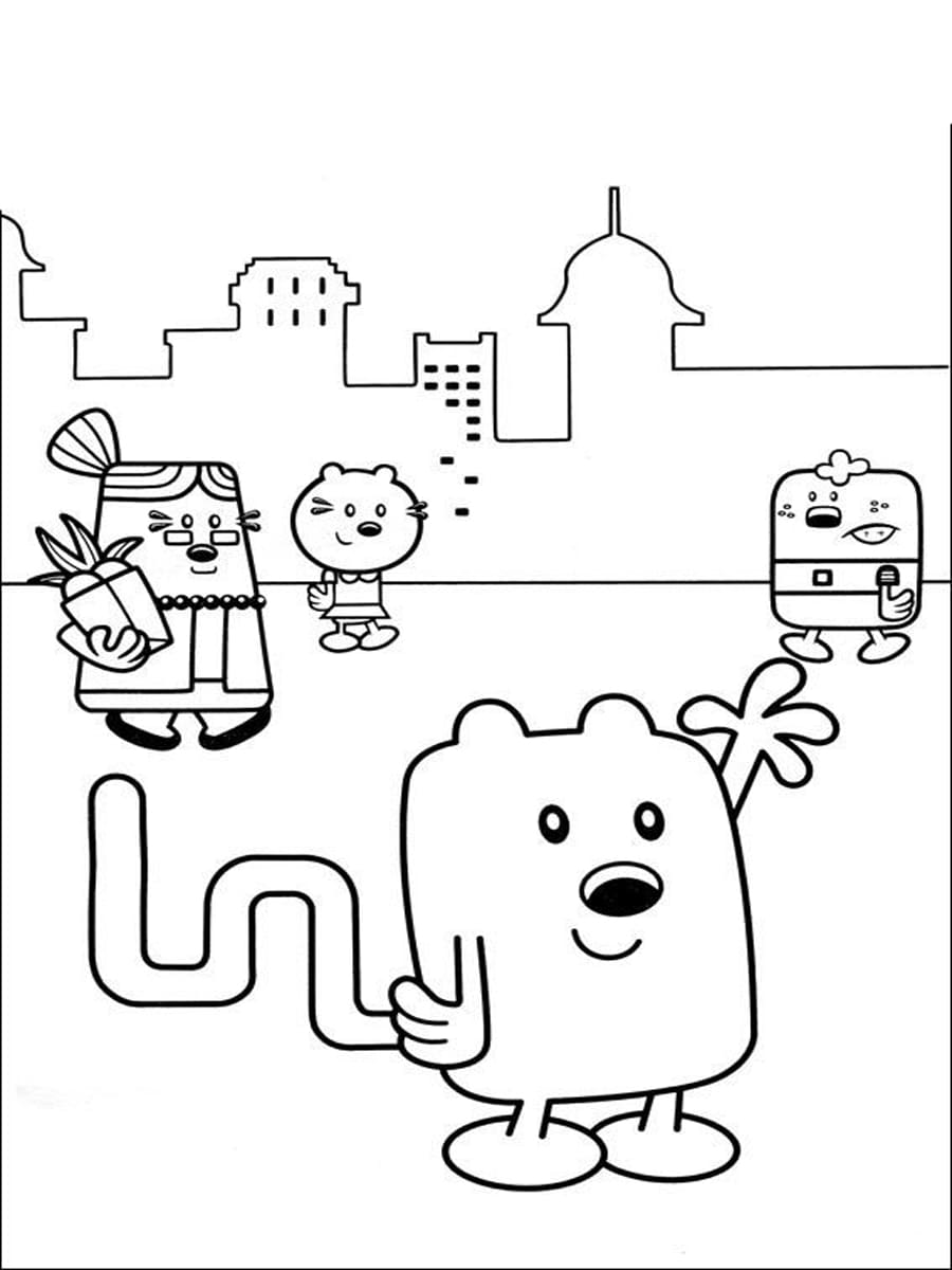 115 Wow Wow Wubbzy Coloring Pages Printable 1