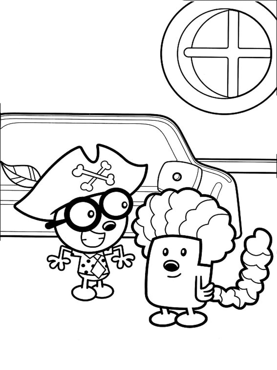 115 Wow Wow Wubbzy Coloring Pages Printable 104