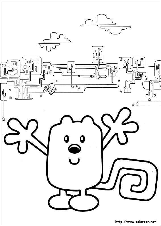 115 Wow Wow Wubbzy Coloring Pages Printable 106