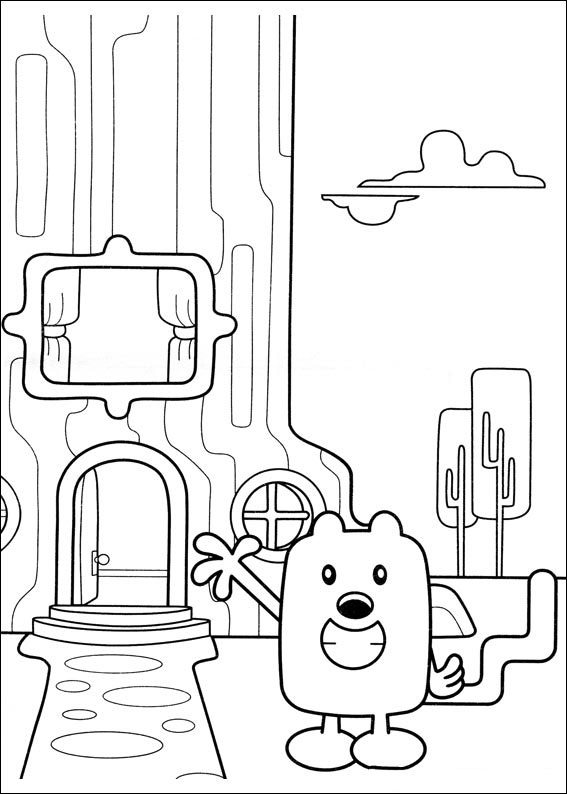 115 Wow Wow Wubbzy Coloring Pages Printable 109