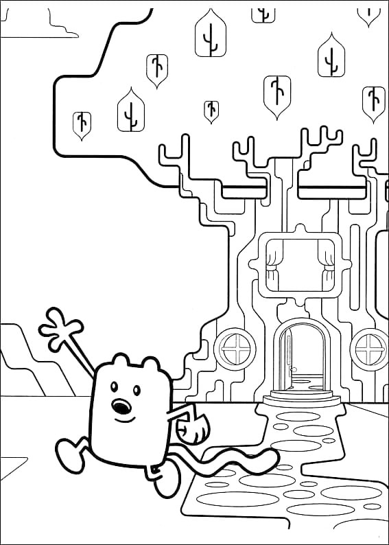 115 Wow Wow Wubbzy Coloring Pages Printable 110