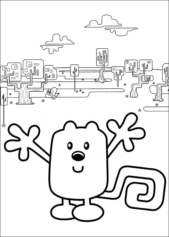 115 Wow Wow Wubbzy Coloring Pages Printable 15