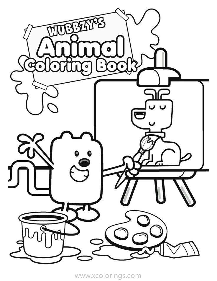 115 Wow Wow Wubbzy Coloring Pages Printable 19