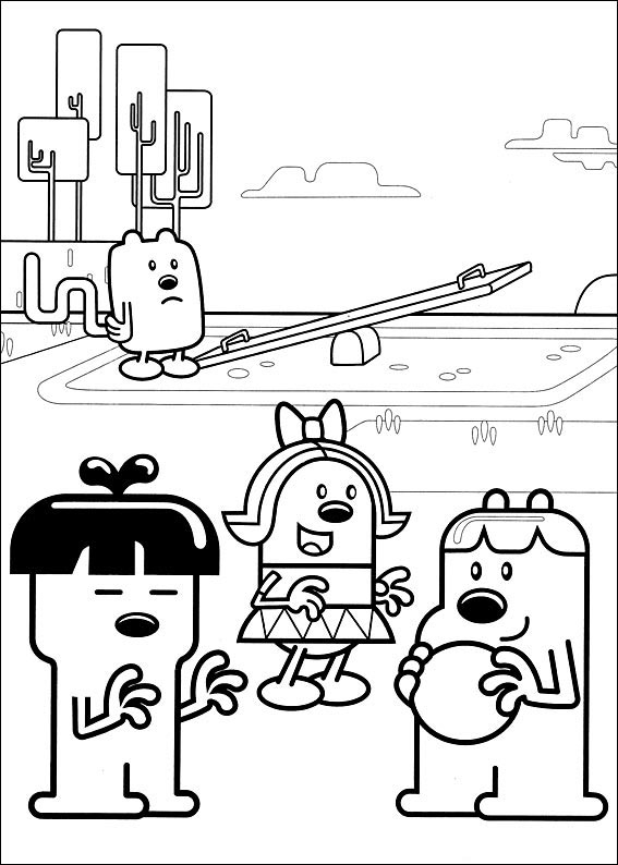 115 Wow Wow Wubbzy Coloring Pages Printable 2