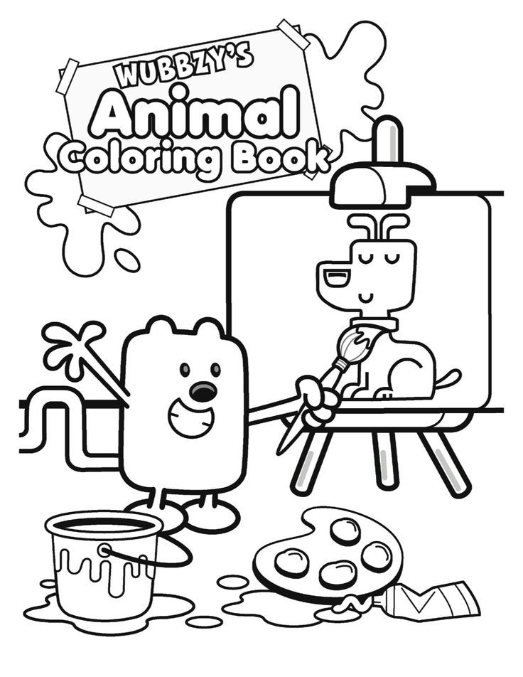 115 Wow Wow Wubbzy Coloring Pages Printable 22