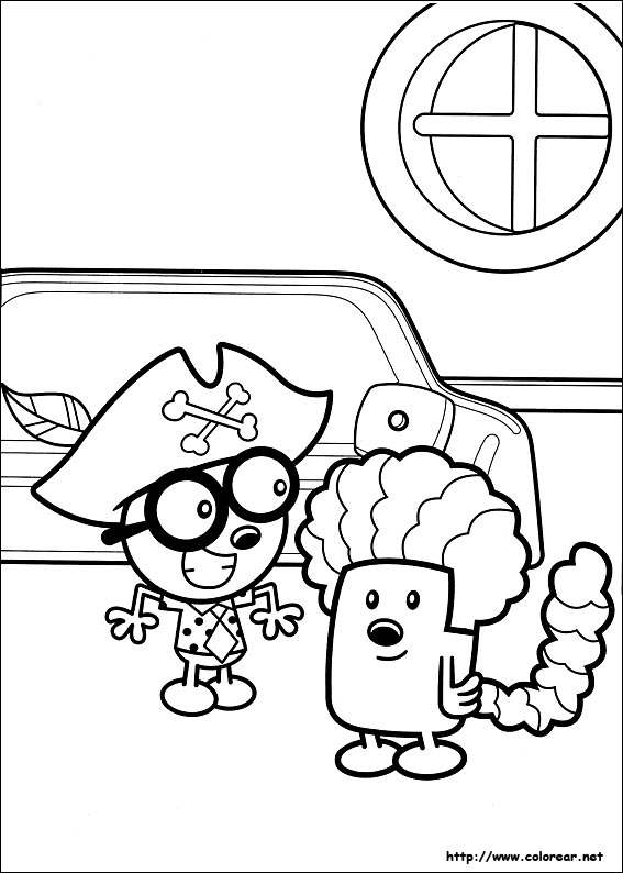 115 Wow Wow Wubbzy Coloring Pages Printable 26