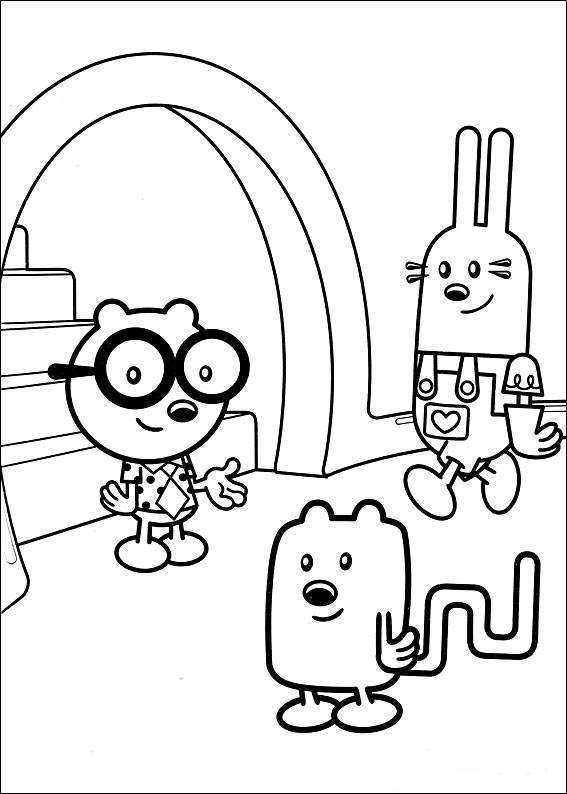 115 Wow Wow Wubbzy Coloring Pages Printable 3