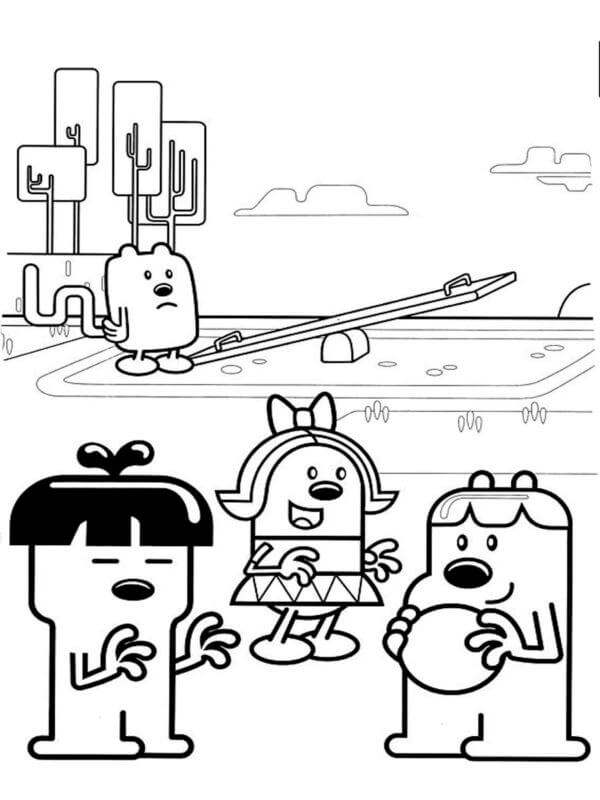 115 Wow Wow Wubbzy Coloring Pages Printable 34