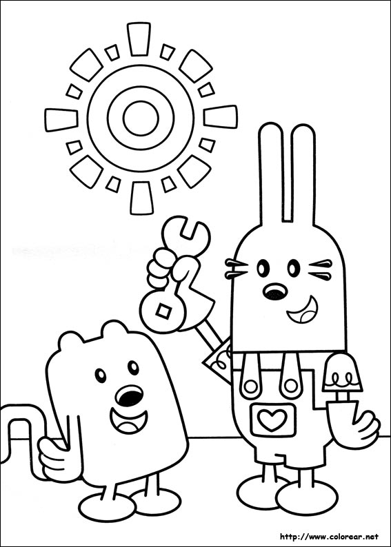 115 Wow Wow Wubbzy Coloring Pages Printable 44