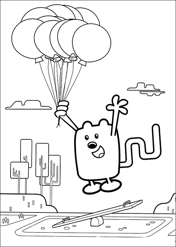 115 Wow Wow Wubbzy Coloring Pages Printable 5