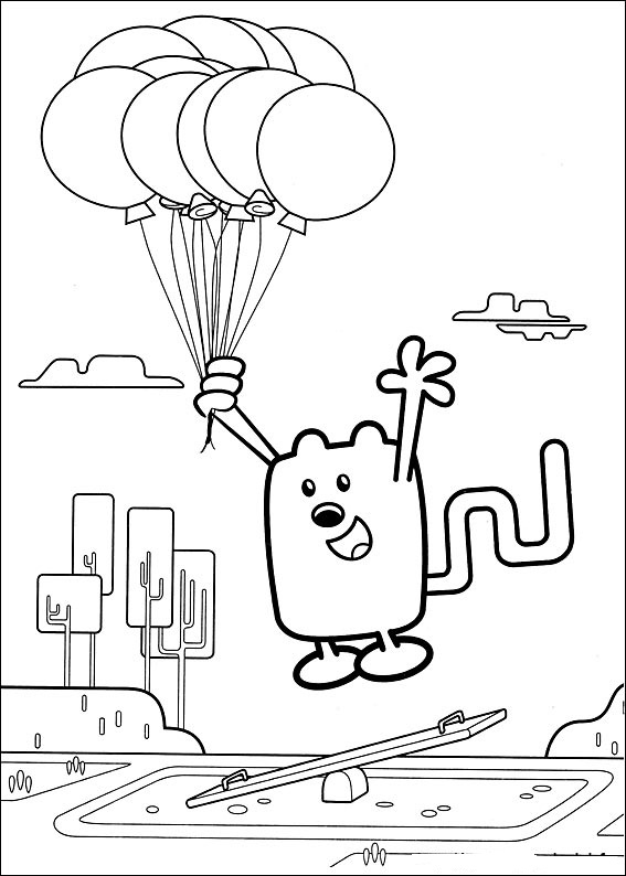 115 Wow Wow Wubbzy Coloring Pages Printable 55