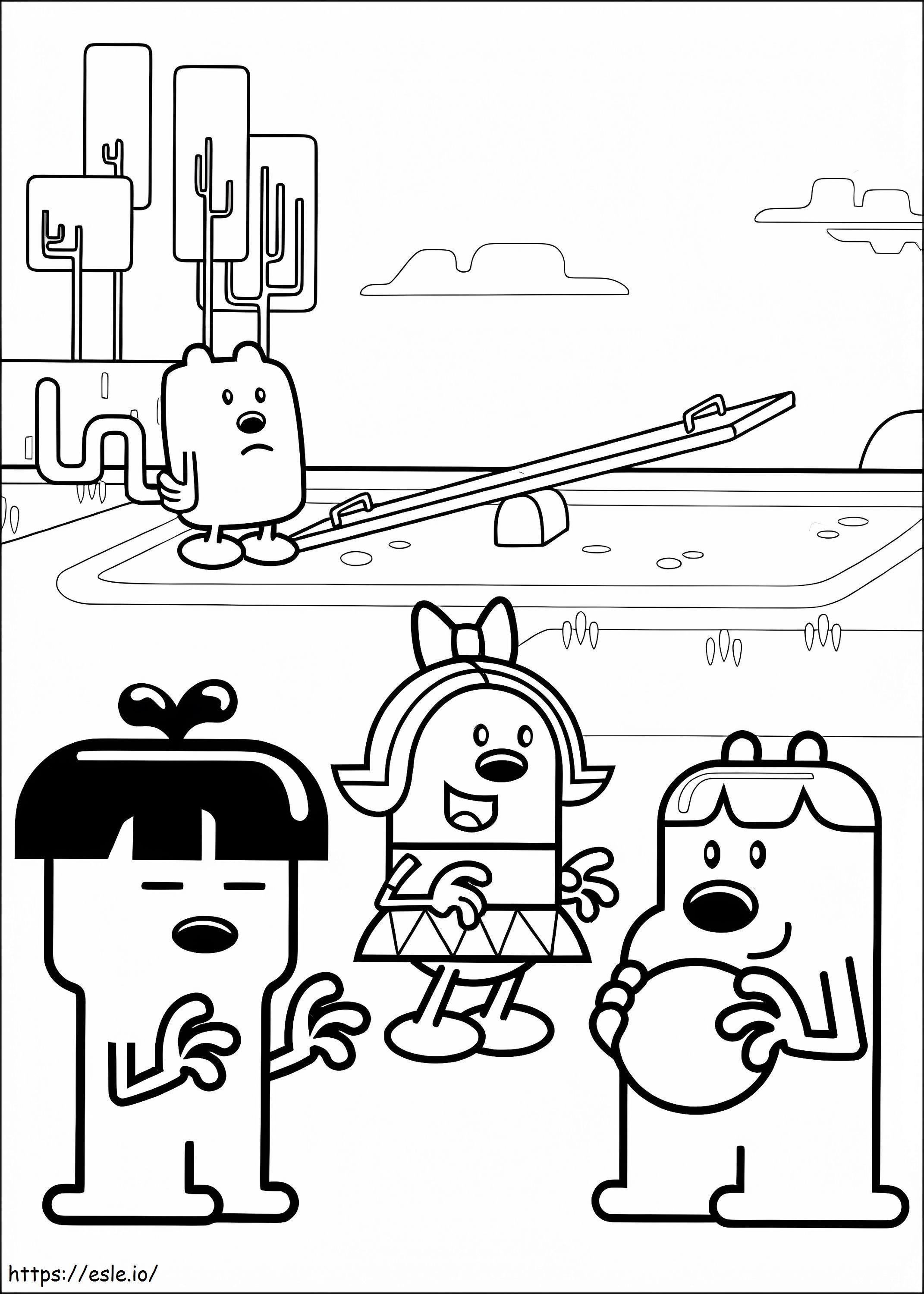 115 Wow Wow Wubbzy Coloring Pages Printable 58