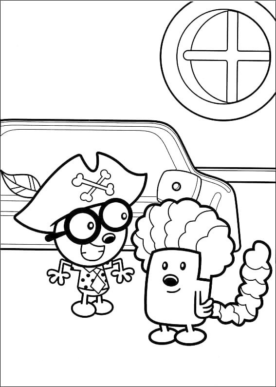 115 Wow Wow Wubbzy Coloring Pages Printable 60