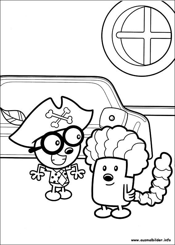 115 Wow Wow Wubbzy Coloring Pages Printable 62