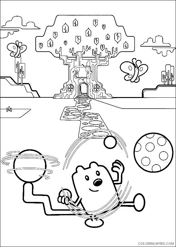 115 Wow Wow Wubbzy Coloring Pages Printable 63