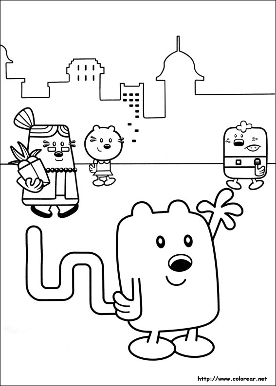 115 Wow Wow Wubbzy Coloring Pages Printable 67