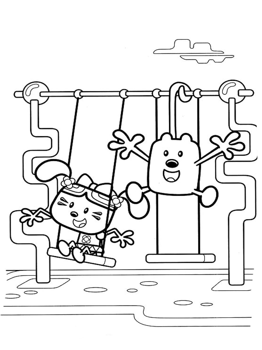 115 Wow Wow Wubbzy Coloring Pages Printable 69