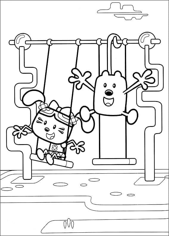 115 Wow Wow Wubbzy Coloring Pages Printable 77