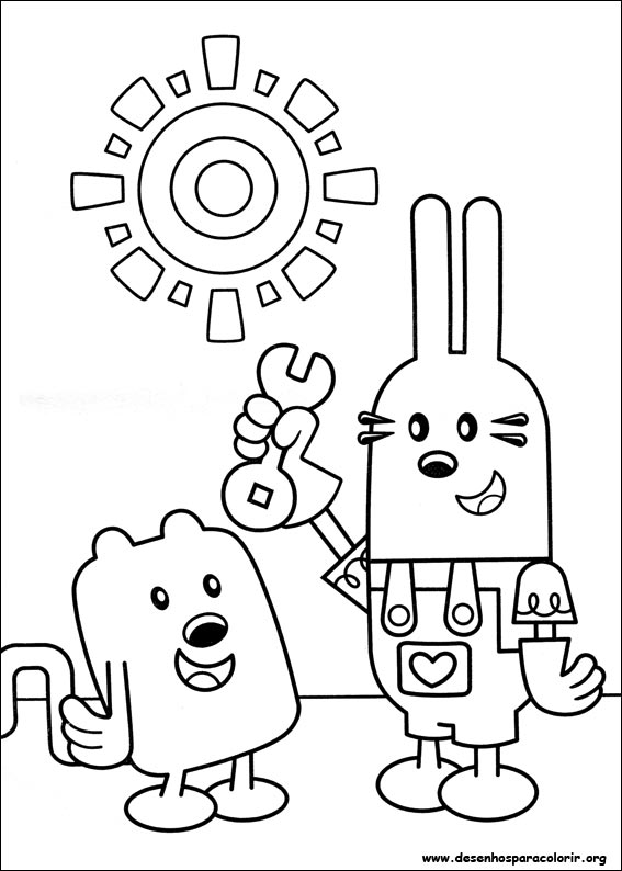 115 Wow Wow Wubbzy Coloring Pages Printable 8