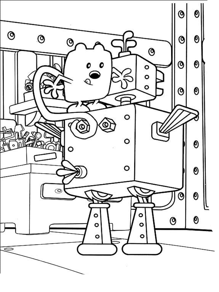 115 Wow Wow Wubbzy Coloring Pages Printable 85