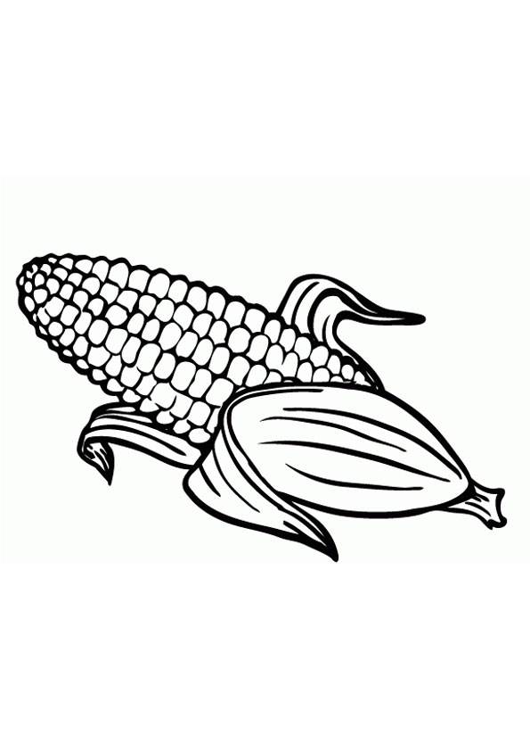 120 Corn Coloring Pages Printable 104