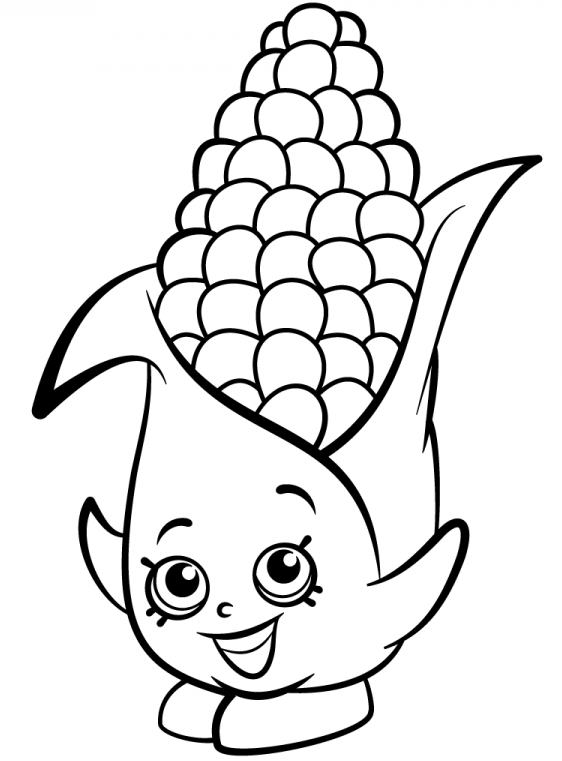 120 Corn Coloring Pages Printable 105