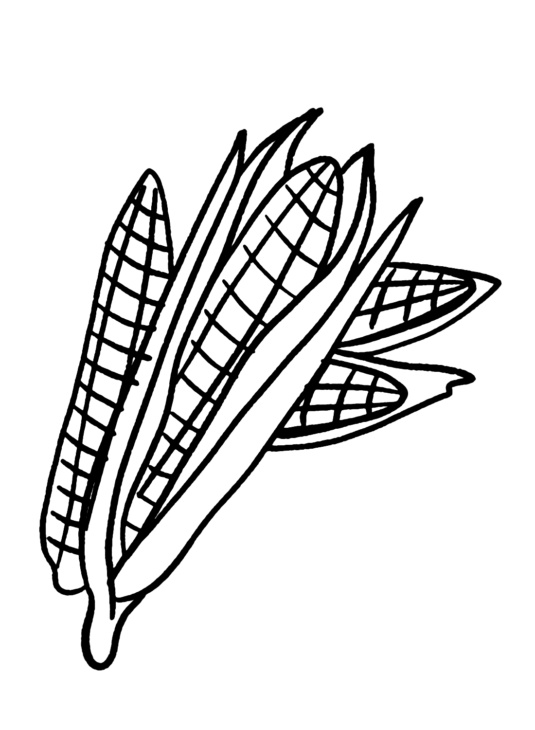 120 Corn Coloring Pages Printable 106