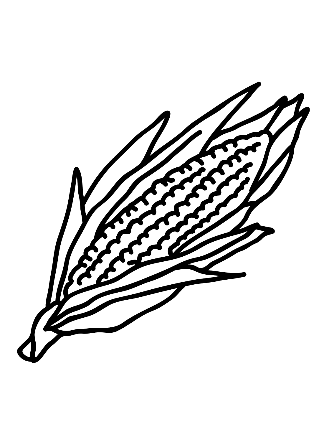 120 Corn Coloring Pages Printable 119