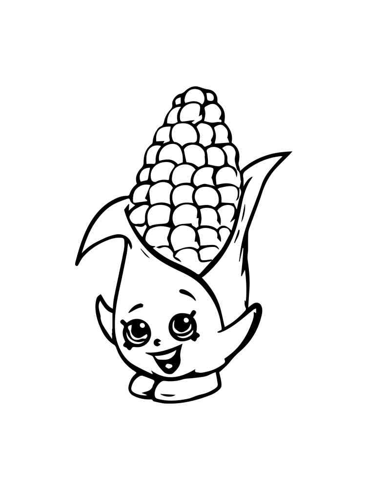 120 Corn Coloring Pages Printable 63