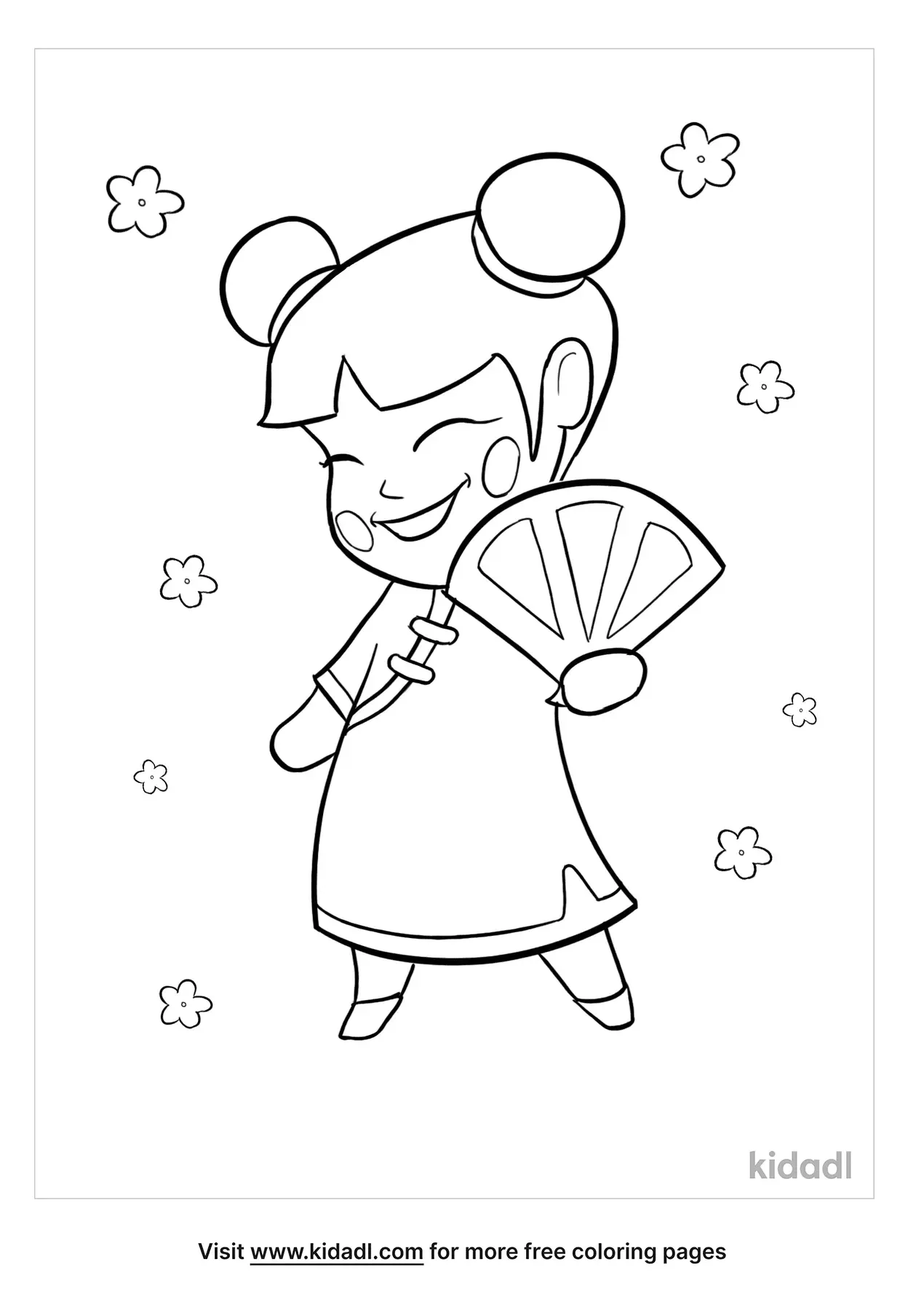 138 Cultural China Coloring Pages Printable 105