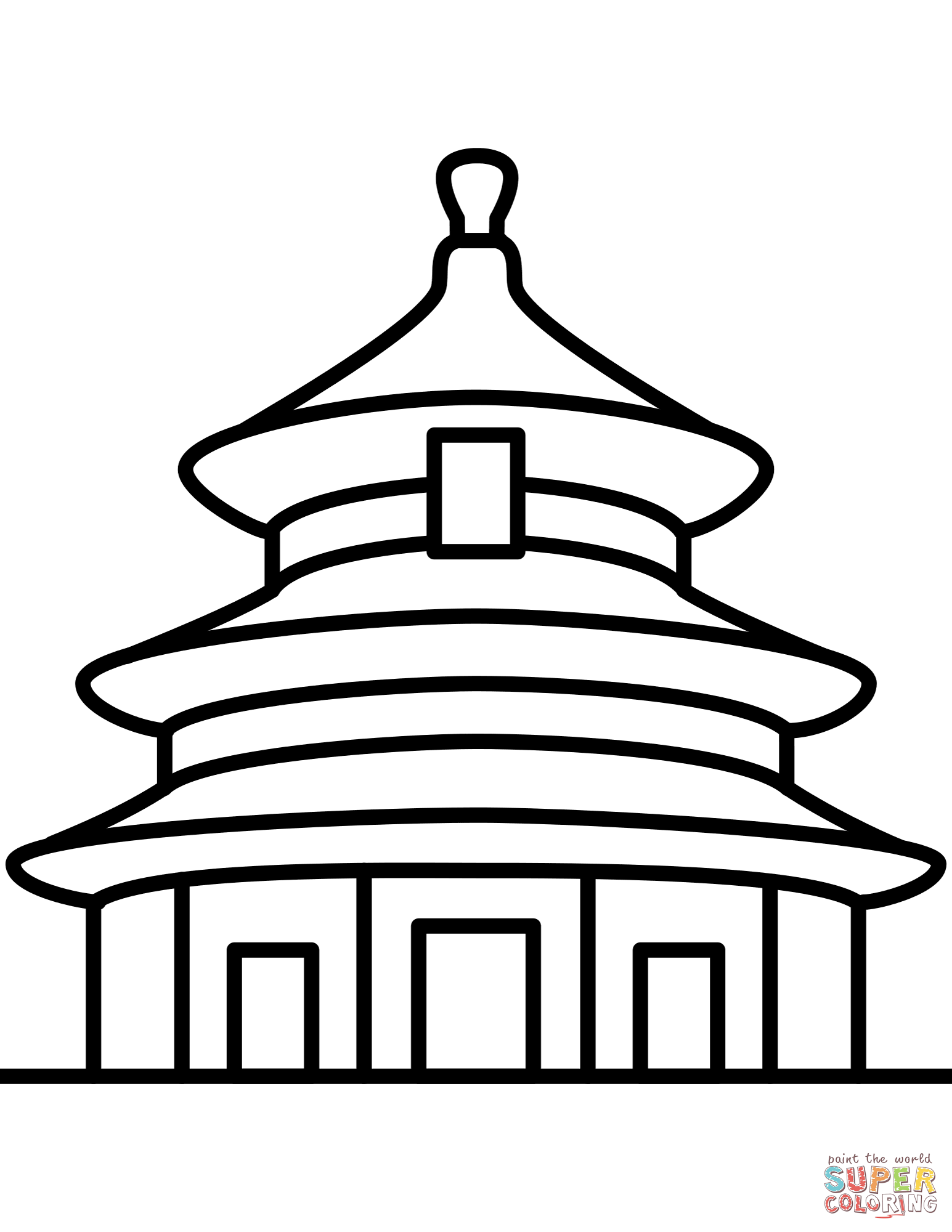 138 Cultural China Coloring Pages Printable 108